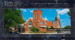 Desktop Screenshot of elimchurch.com