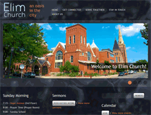 Tablet Screenshot of elimchurch.com